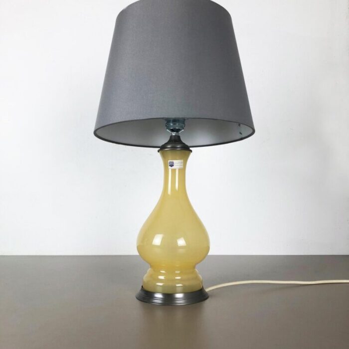 opaline murano glass honey table light by cenedese vetri 1960s 3