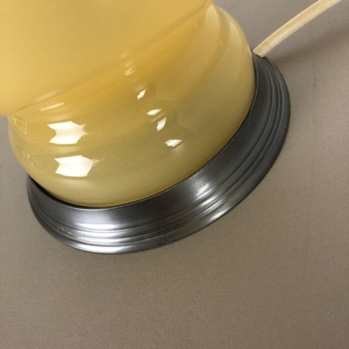 opaline murano glass honey table light by cenedese vetri 1960s 6