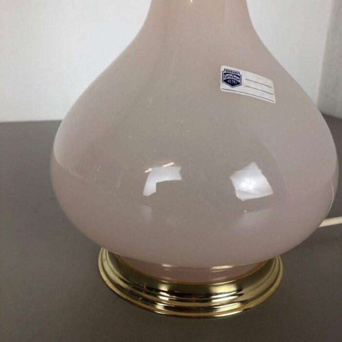 opaline murano glass table light by cenedese italy 1960 15