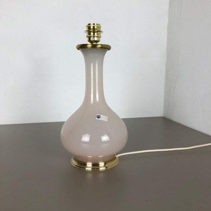 opaline murano glass table light by cenedese italy 1960 16