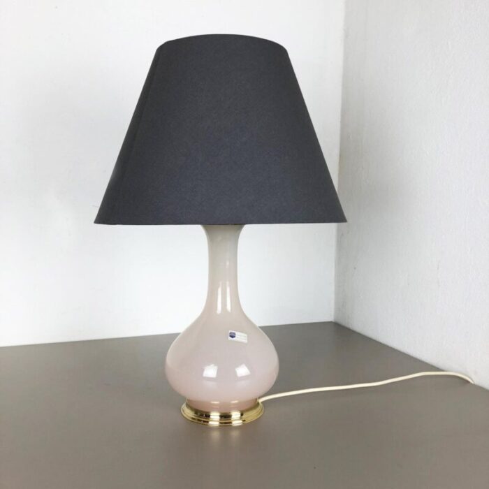 opaline murano glass table light by cenedese italy 1960 2