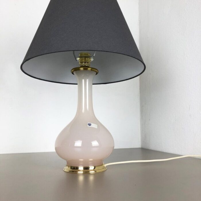 opaline murano glass table light by cenedese italy 1960 3