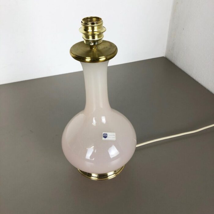 opaline murano glass table light by cenedese italy 1960 7