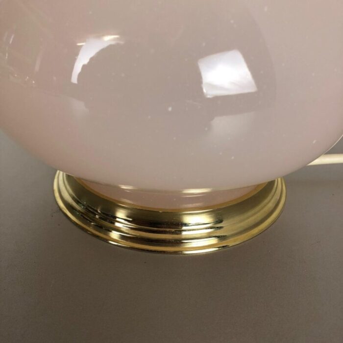 opaline murano glass table light by cenedese italy 1960 8