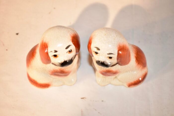 pair of small staffordshire dogs circa 1970 4272