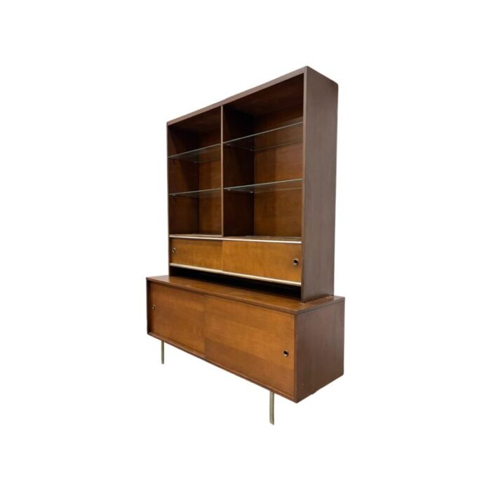 paul mccobb vintage mid century modern perimeter group hutch and planner group buffet c 1950s 0457