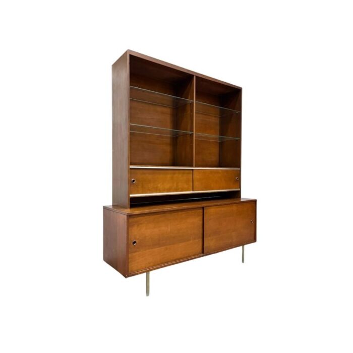 paul mccobb vintage mid century modern perimeter group hutch and planner group buffet c 1950s 0473