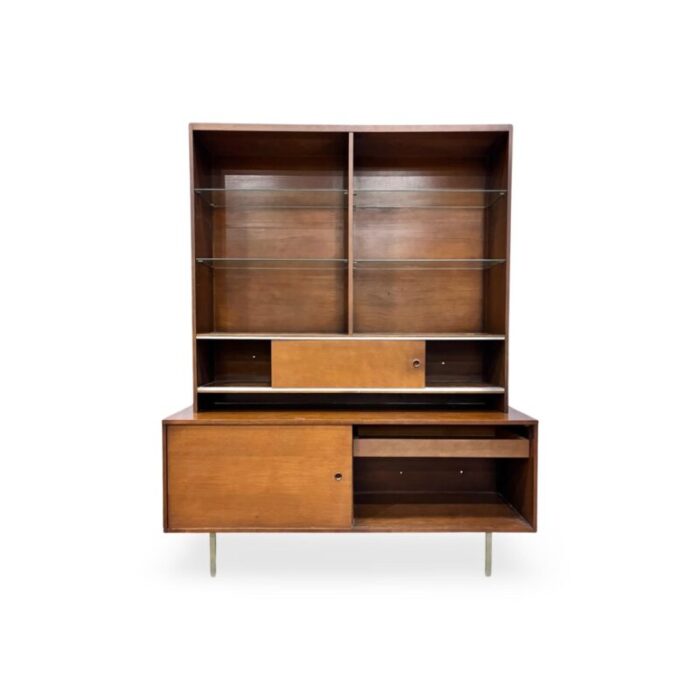 paul mccobb vintage mid century modern perimeter group hutch and planner group buffet c 1950s 9072