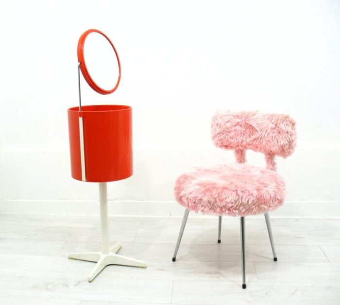 pink pelfran chair france 1970s 1931