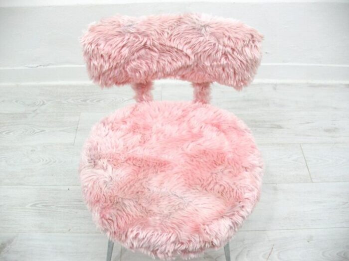 pink pelfran chair france 1970s 7054