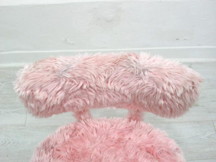 pink pelfran chair france 1970s 7353