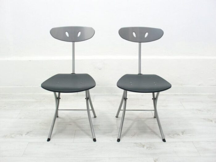 piu side chairs from bonaldo 1990s set of 2 1830