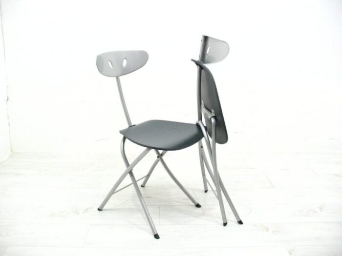 piu side chairs from bonaldo 1990s set of 2 6471