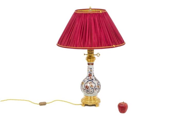 porcelain bronze table lamp 1880 7