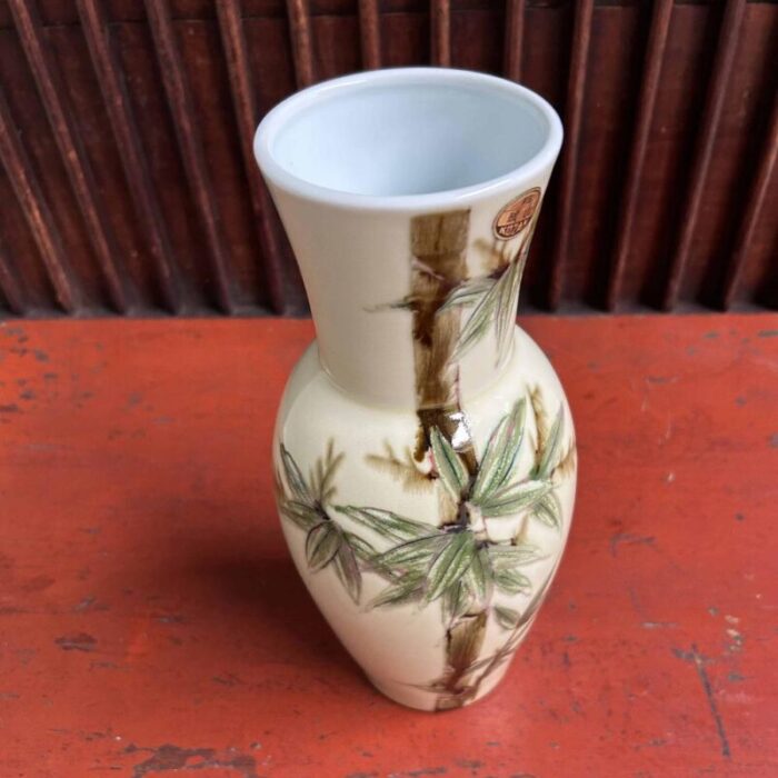 porcelain ikebana flower vase 1960s 5645