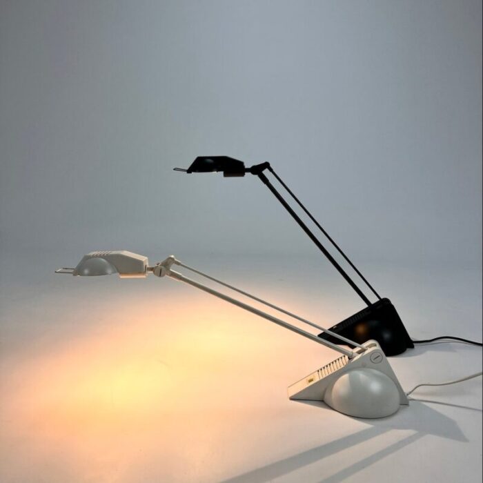 postmodern desk lamps 1980s set of 2 6