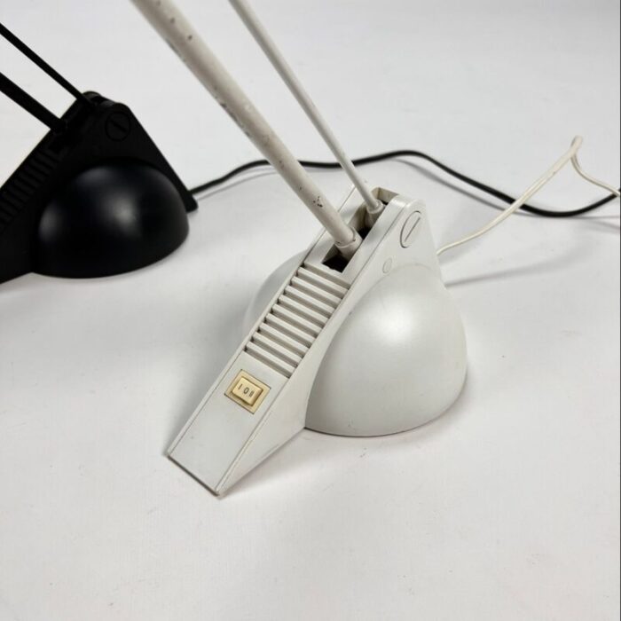 postmodern desk lamps 1980s set of 2 9