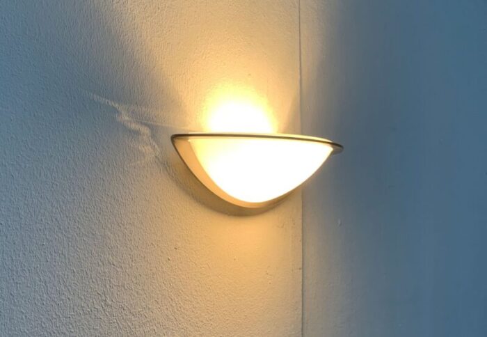 postmodern german space age wall lamps from glashuette limburg set of 2 16