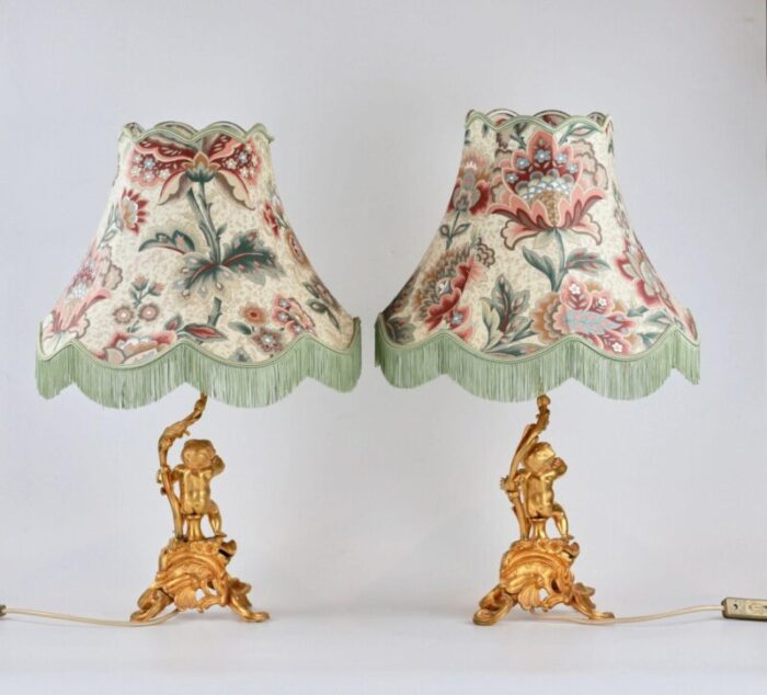 putti table lamps set of 2 2