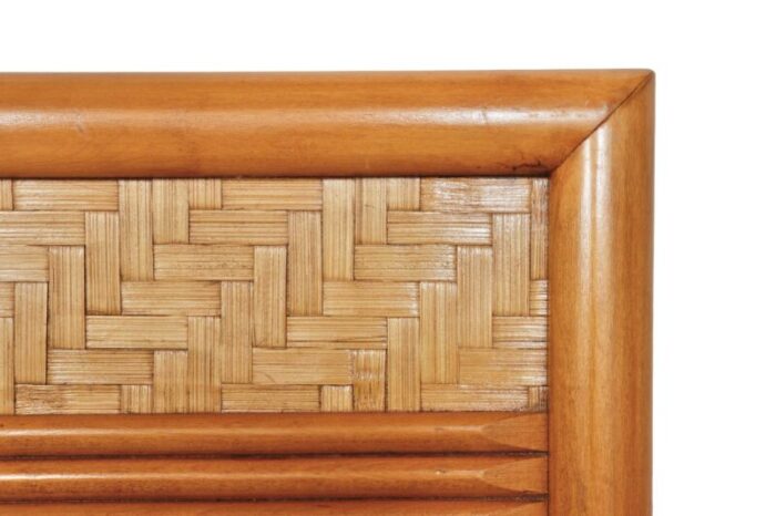 queen rattan headboard by dixie 9654