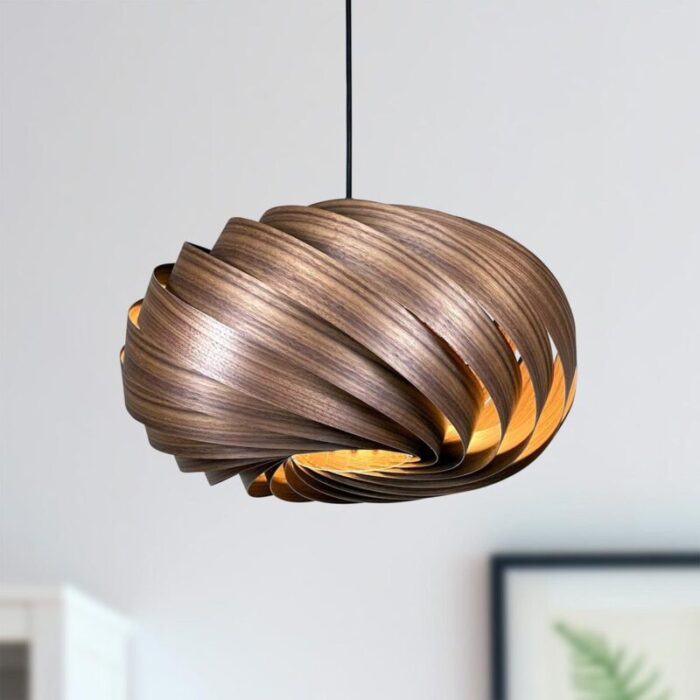 quiescenta hanging lamp in walnut by manuel doepper for gofurnit 3