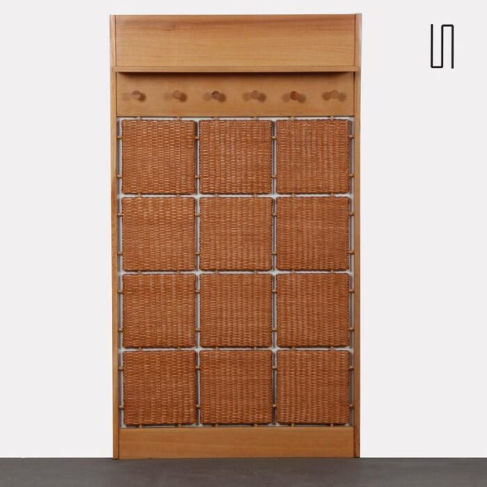 rattan coat rack from uluv 1960s 0435