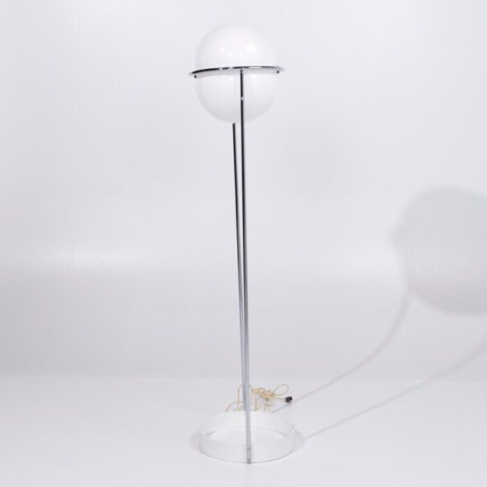 reggiani style mid century italian chrome floor lamp 5238