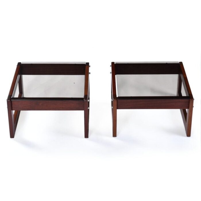 rosewood percival lafer post modern end tables master