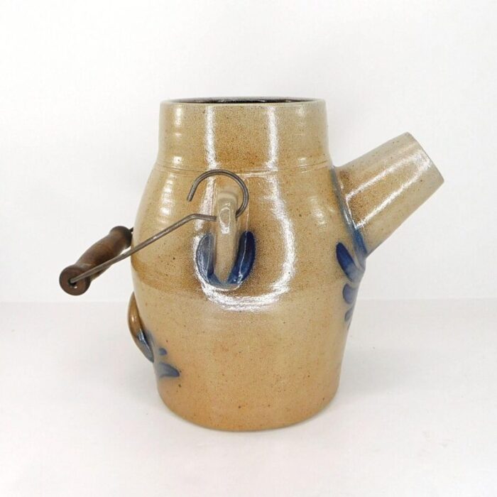 rowe pottery salt glaze 1991 batter jug pitcher 3580