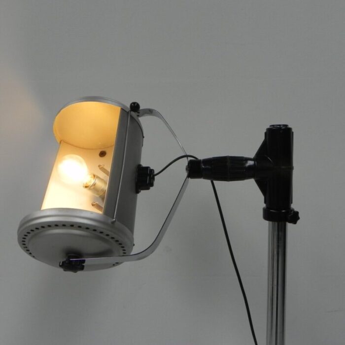 russian industrial heat lamp converted to a floor lamp 2