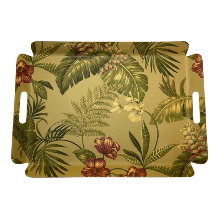 saks fifth avenue fern and floral melamine butlers tray display tray 215 x 155 1333