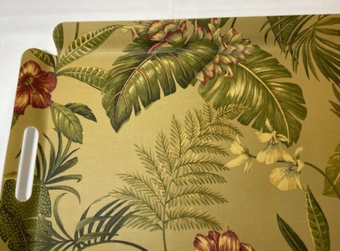 saks fifth avenue fern and floral melamine butlers tray display tray 215 x 155 3140