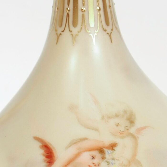 signed antique vienna handpainted porcelain ewer depicting psyche 5107