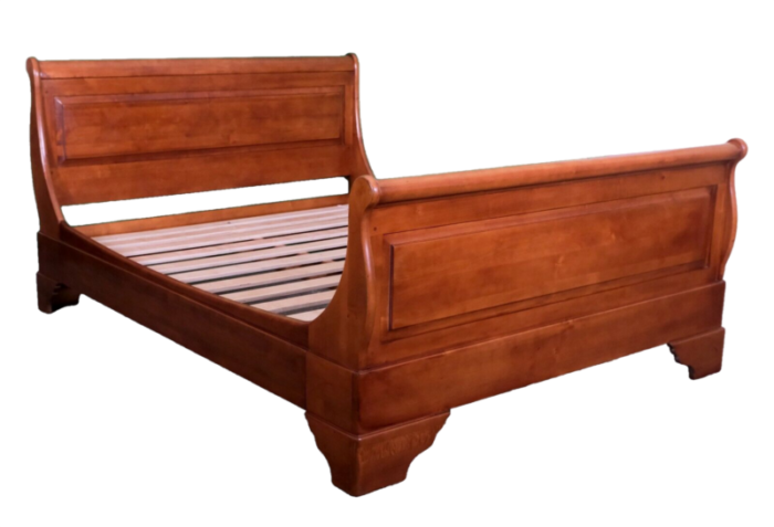 sleigh brown double bed by willis and gambier 2090