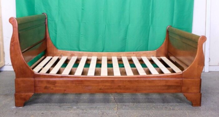 sleigh brown double bed by willis and gambier 2236