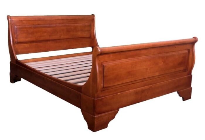 sleigh brown double bed by willis and gambier 4491