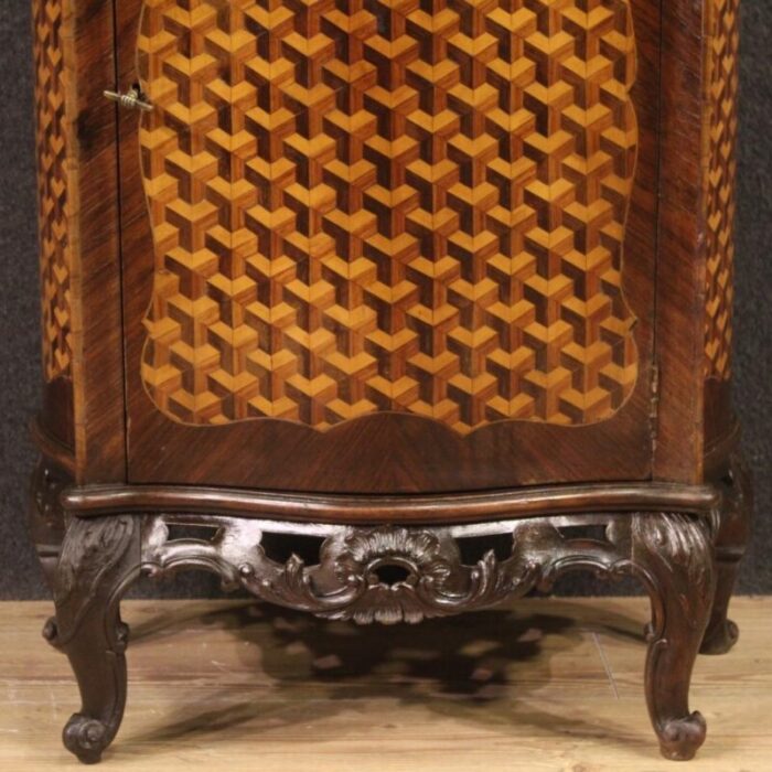 small 20th century french inlaid sideboard 1970s 4734