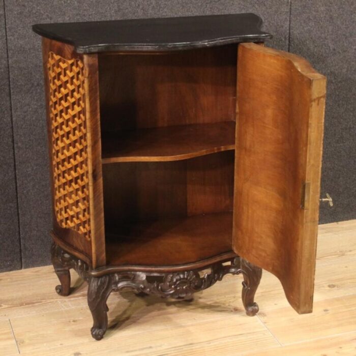 small 20th century french inlaid sideboard 1970s 6534