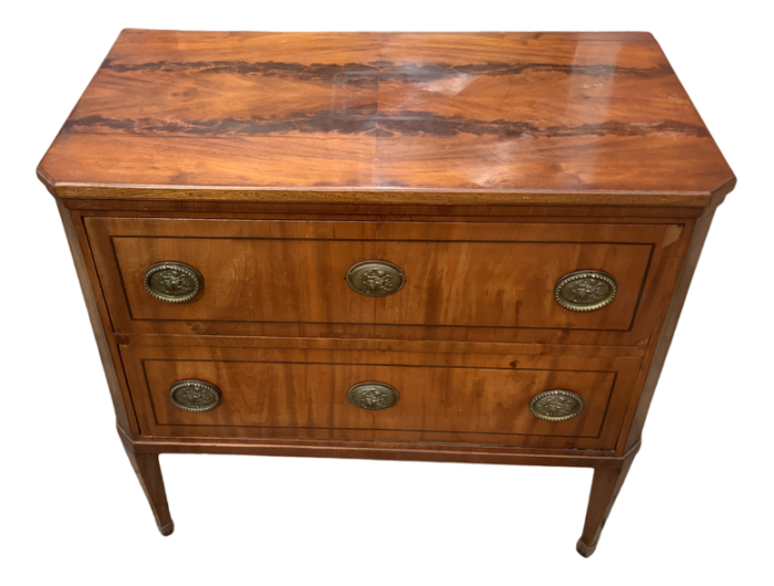 small biedermeier chest of drawers in mahogany 1820 9224