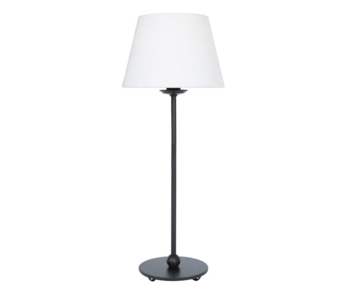 small black uno table lamp from konsthantverk 4