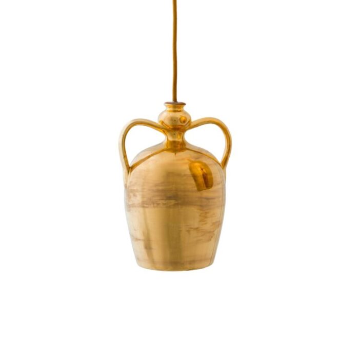 small gold vummile pendant lamp by marco rocco 1