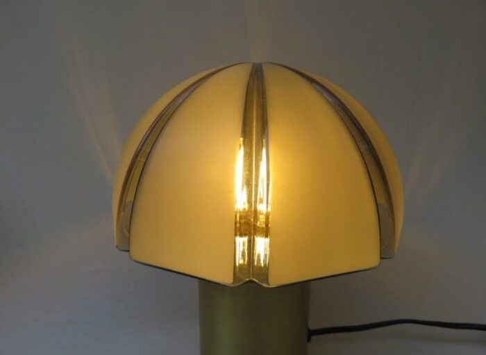 small mushroom table lamps from peill putzler 1970s set of 2 8