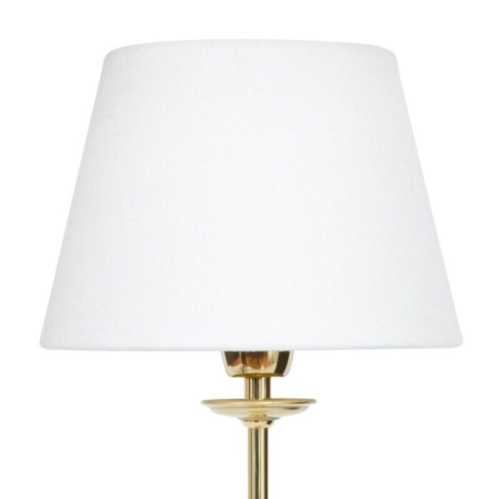 small polished brass uno table lamp from konsthantverk 2