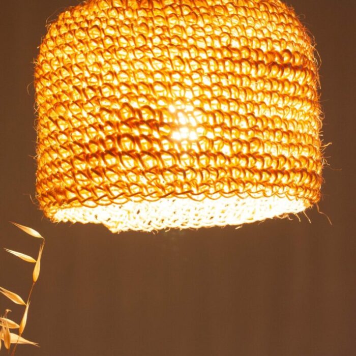 small rope lamp natural 5