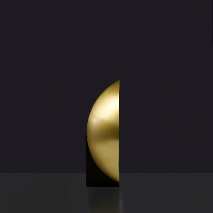 small siro table lamp in satin gold by marta perla for oluce 3