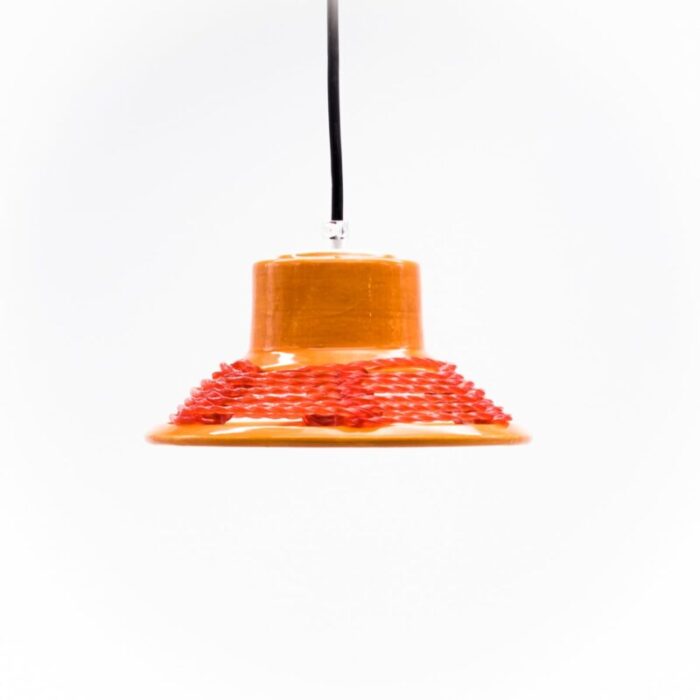 small wicker pendant lamp by marco rocco 1 1