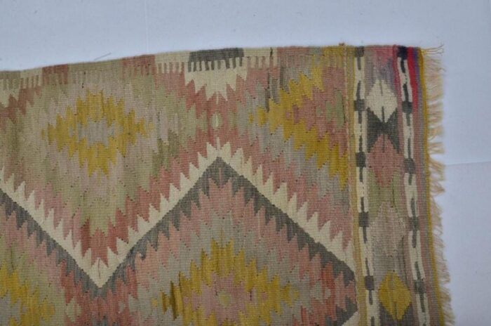 small wool kilim rug 1960s 1951