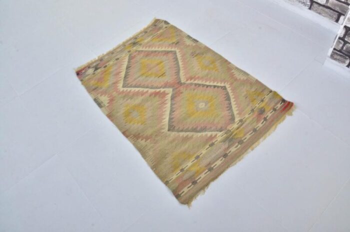 small wool kilim rug 1960s 9079