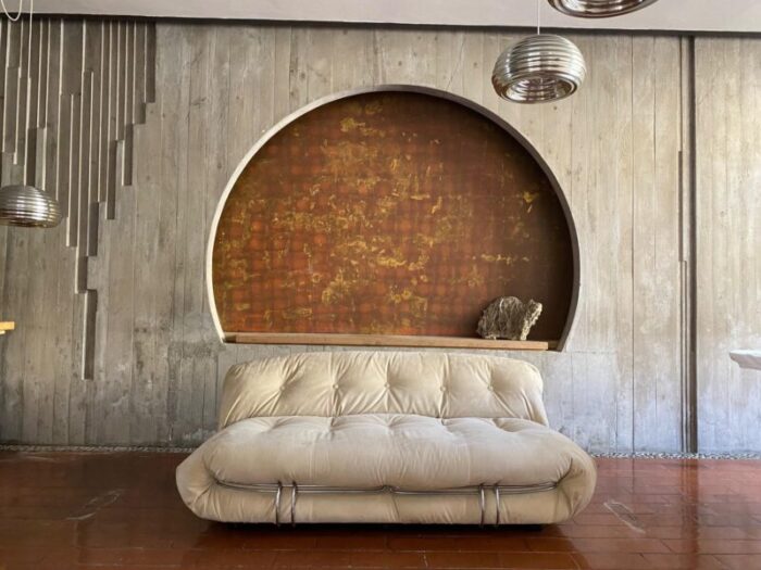 soriana sofa by afra and tobia scarpa for cassina 1970s 8718