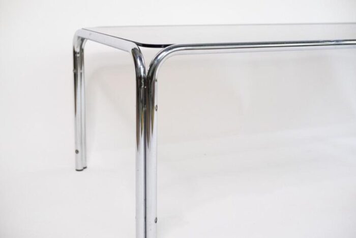 space age coffee table with smoked glass 1960s 6166